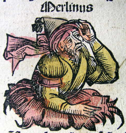 Merlin from the Nuremberg chronicles